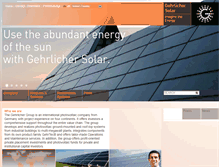 Tablet Screenshot of gehrlicher.com